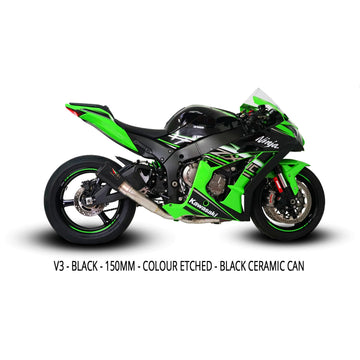 Austin Racing GP1/R & GP2/R & V3 De-Cat Exhaust System for Kawasaki ZX-10R